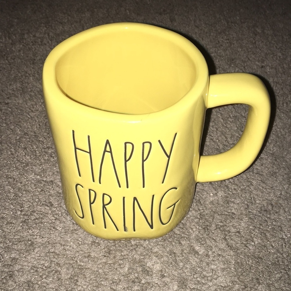 Rae Dunn Artisan Collection by Magenta Yellow Happy Spring Mug